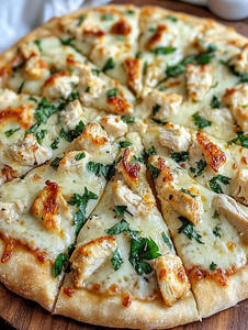 Cream Chicken Pizza(8inches)s