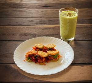 Thattuvadai Set + Pista Milk