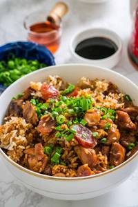 Chicken Hotpot Rice with Gravy