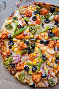 Mexican Chicken Pizza(8")