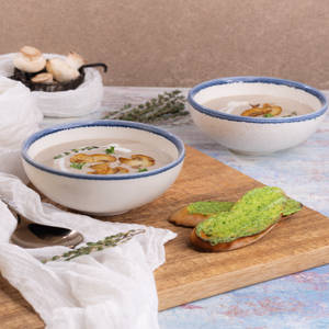 Mushroom Cappuccino Soup (Veg)