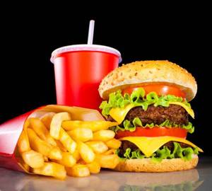 Veg Combo // veg burger + french fries+any coolers