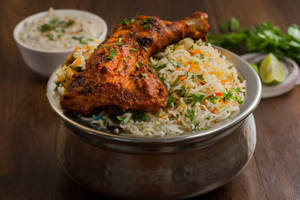 Tandoori Biryani (1 Leg)