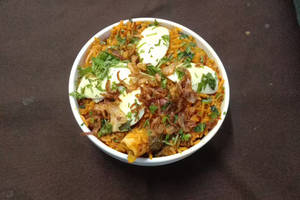 Mutton Biryani [Serves 1, 2 Pieces]