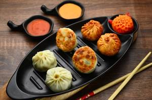 Momo'S Platter-All Varities Of Steam Momo [15 Pcs]|