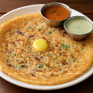 Butter Rava Onion Dosa
