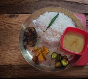 Plain rice