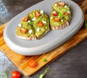Smashed Avocado With Feta Sourdough