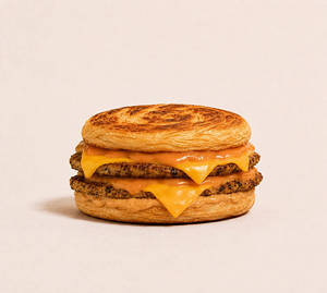 Chicken Paratha Smash Burger