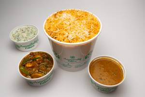Hyderabadi Veg Bucket Biryani