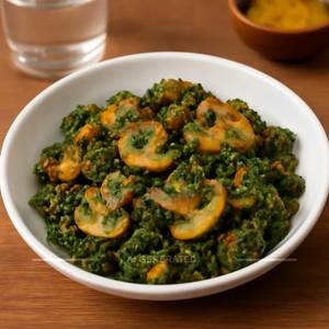Mushroom Palak