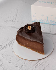 Nutella Cheesecake Slice