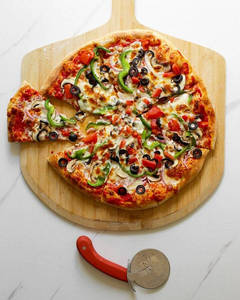 Mexican Veg.pizza
