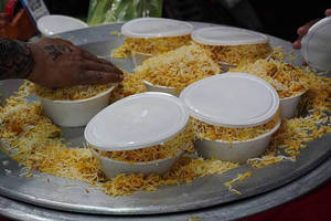 Mutton Dum Special Biryani 4pc Matton Egg Aalu Raita 1 Kg