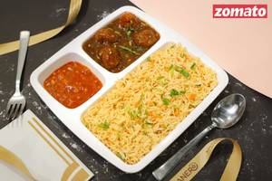 Fried Rice With Manchurian