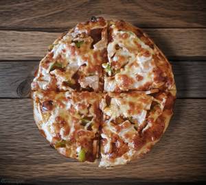 Chicken salami pizza 