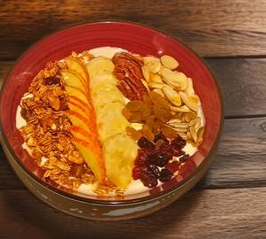 Dry Fruit Granola Bowl