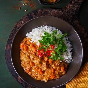 Mid Night Special Rice with Chicken Gravy