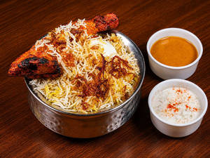 Tandoori Chicken Biryani