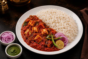 Kadhai Paneer Chawal/