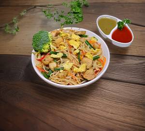Chicken noodles