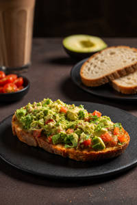Healthy Avo Guacamole Tartine