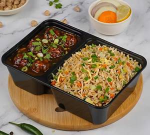 Manchurian With Fried Rice