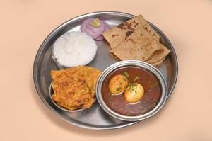 Krushnakala Special Egg Thali