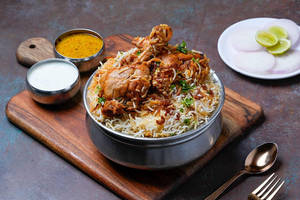 Hyderabadi Chicken Dum Biryani