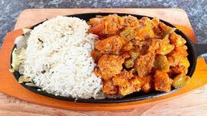 CHICKEN TERRIFIC RICE WITH GRAVY