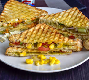 Mexican Corn Sandwich