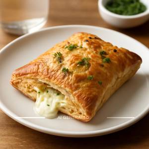 Garlic Butter Cheese Puff