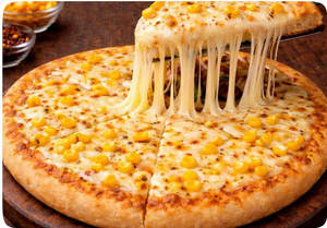 Corn & Cheese Pizza