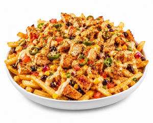 Mexican Chicken Loaded Fries