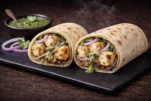 Malai Paneer Tikka Roomali Roll