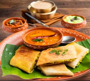 Cutting dosa