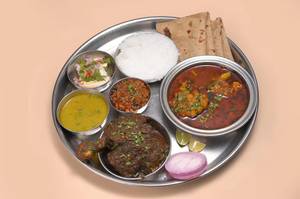 Chicken Fry Thali