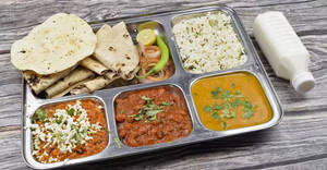 Full Thali with Sweets
