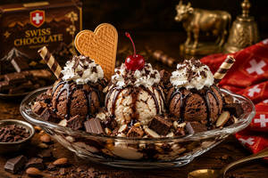 Swiss Chocolate Sundae