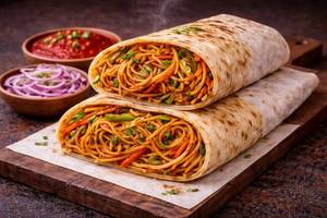 Schezwan Noodle Roll