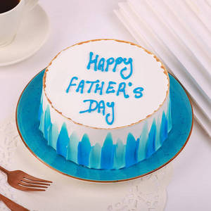 Vanilla Fathers Day Cake