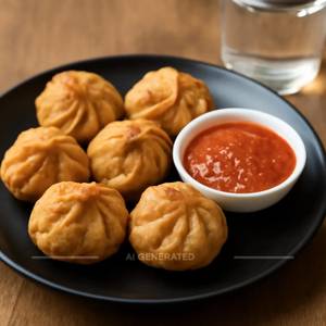 Fried Veg Momos