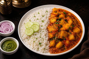 Aloo Subzi Chawal