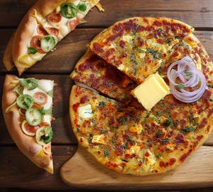 Capsicum paneer paratha