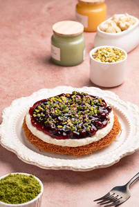 Blueberry Kunafa