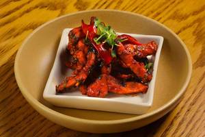 King Oyster Mushroom In Chilli Basil