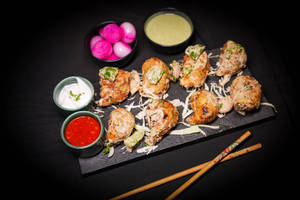 Afghani Soya Keema Momos 8 Pcs