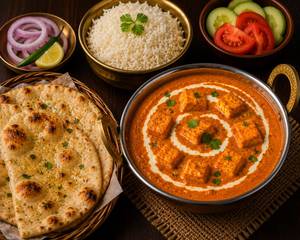Paneer Butter Masala Meal