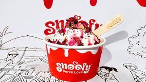 Rose Petals Ice Cream