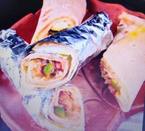 Egg masala roll